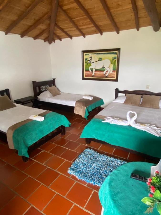 Hotel Campestre La Loma Curiti Curití Exterior foto